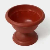 Вазон для цветов &laquo;Колывань&raquo;, 5.3 л, d=30 см, h=24 см, терракотовый