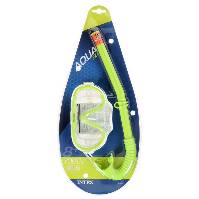 Набор для подводного плавания «Искатель приключений»: маска, трубка, от 8 лет Набор для подводного плавания «Искатель приключений»: маска, трубка, от 8 лет