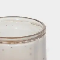 Пивная кружка, 380 мл, охлаждающая, пластик, прозрачная