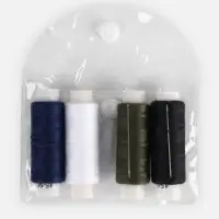 Набор &laquo;Армейский&raquo;, 45ЛЛ, 150 м, нитки 4 шт., иголки 2 шт., разноцветный