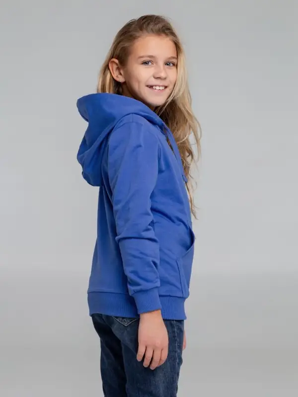 Худи детское Kirenga 2.0 Kids, ярко-синее, 10 лет