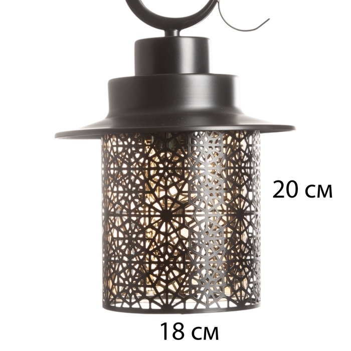 Бра "Агами" Е27 40Вт черный 17х21х32 см