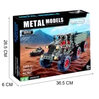 Конструктор металлический &laquo;Машина. Военный грузовик&raquo;, 307 деталей
