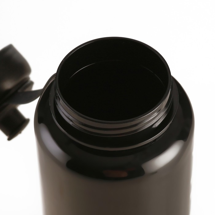 Бутылка для воды, 1.2 л, Run, черная Бутылка для воды, 1.2 л, Run, черная