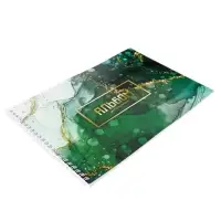 Альбом для рисования Calligrata &laquo;Мрамор&raquo; А4, 32 листа на гребне, обложка мелованный картон, блок офсет 100 г/м&sup2;