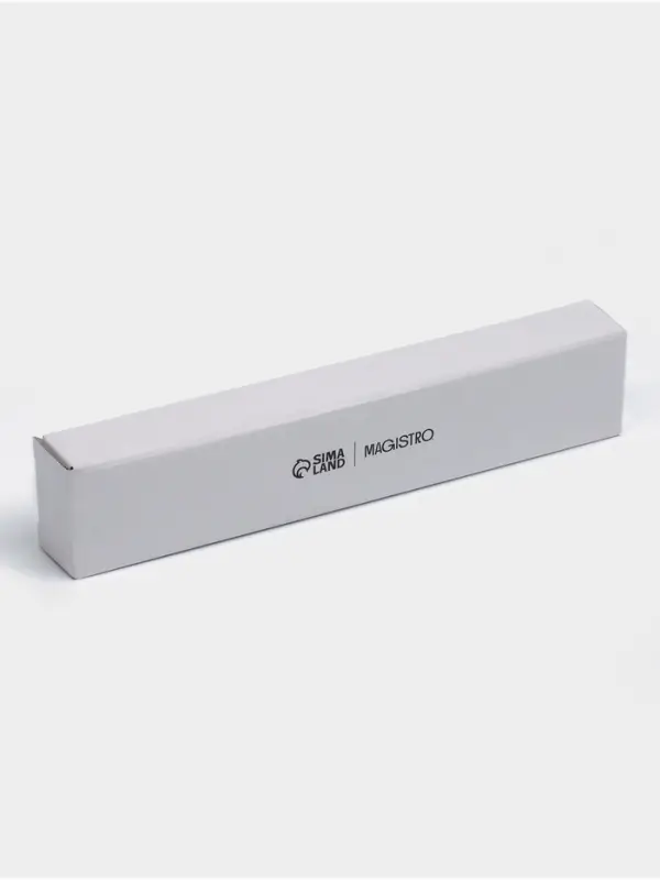 Набор вилок столовых Magistro Flow, 21 см, 6 шт., толщина 3 мм, нержавеющая сталь, серебристый