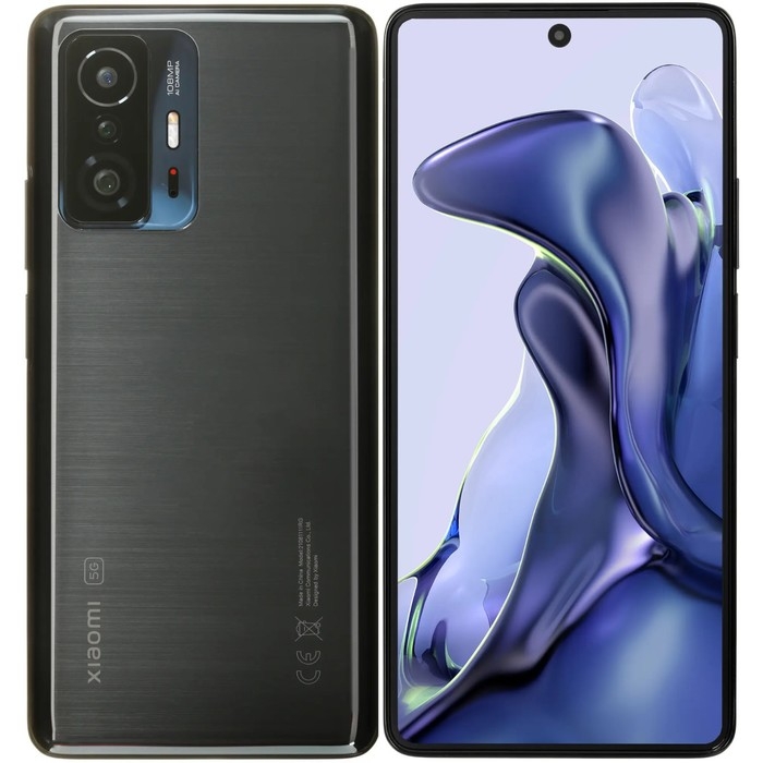 Смартфон Xiaomi 11T RU, 6.67 Смартфон Xiaomi 11T RU, 6.67", Amoled, 8Гб, 128Гб, 108Мп, 16Мп, 5000мАч, NFC, серый