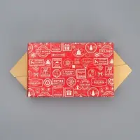 Складная новогодняя коробка-конфета «Сказочная почта», 9,3 х 14,6 х 5,3 см