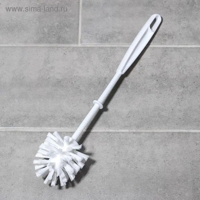 Ёршик для унитаза BEROSSI Breeze, 7×7×35 см, цвет снежно-белый Ёршик для унитаза BEROSSI Breeze, 7×7×35 см, цвет снежно-белый