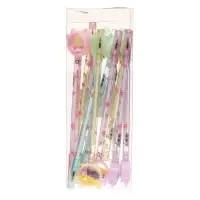 Ручка-прикол Calligrata &laquo;Блеск киска&raquo;, чёрный стержень, гелевая, МИКС