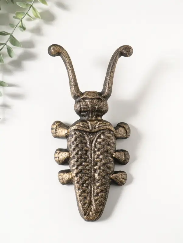 Сувенир чугун съемник для снятия обуви "Жук-скарабей" 22х10х5,8 см