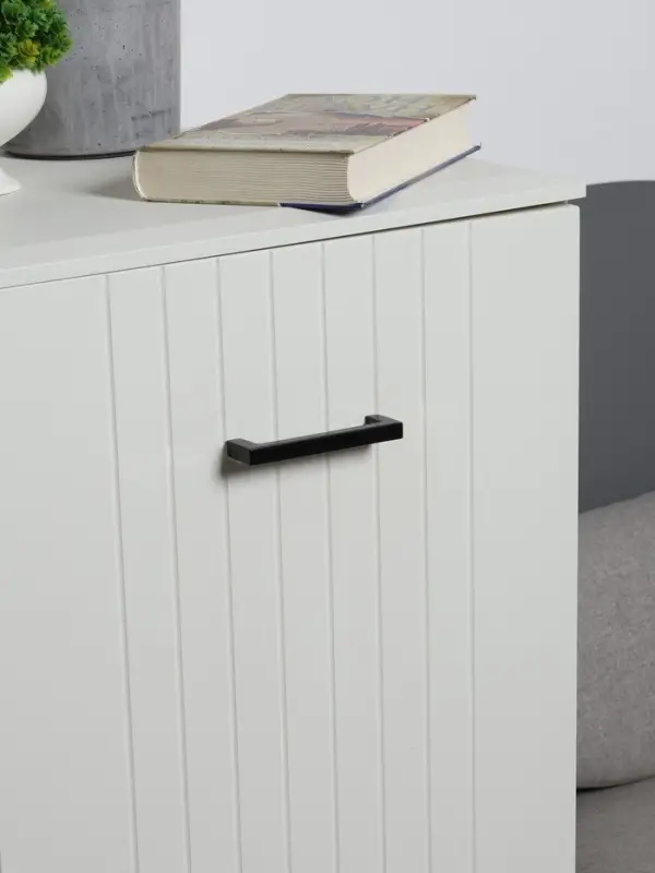 Ручка-скоба CAPPIO SQUARE RSC007, алюминий, м/о 96 мм, цвет черный