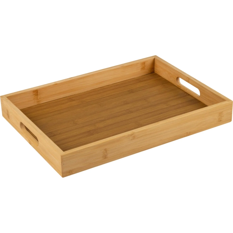 Поднос из бамбука с ручками  Foresta di bamb&ugrave;, р-р: 41х30х5 см
