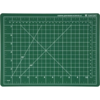 Коврик для резки Topfort 3х-слойный А4 (30х22см),2х-сторонний,зеленый