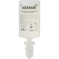 Картридж с жидким мылом пена KEMAN LIQUID SOAP мягкое S4 1000мл 500511