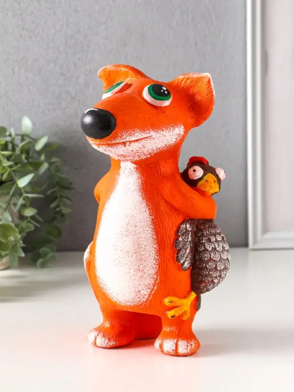 Копилка для денег «Хитрый лис», гипс, 25×13.5×13.5 см Копилка для денег «Хитрый лис», гипс, 25×13.5×13.5 см