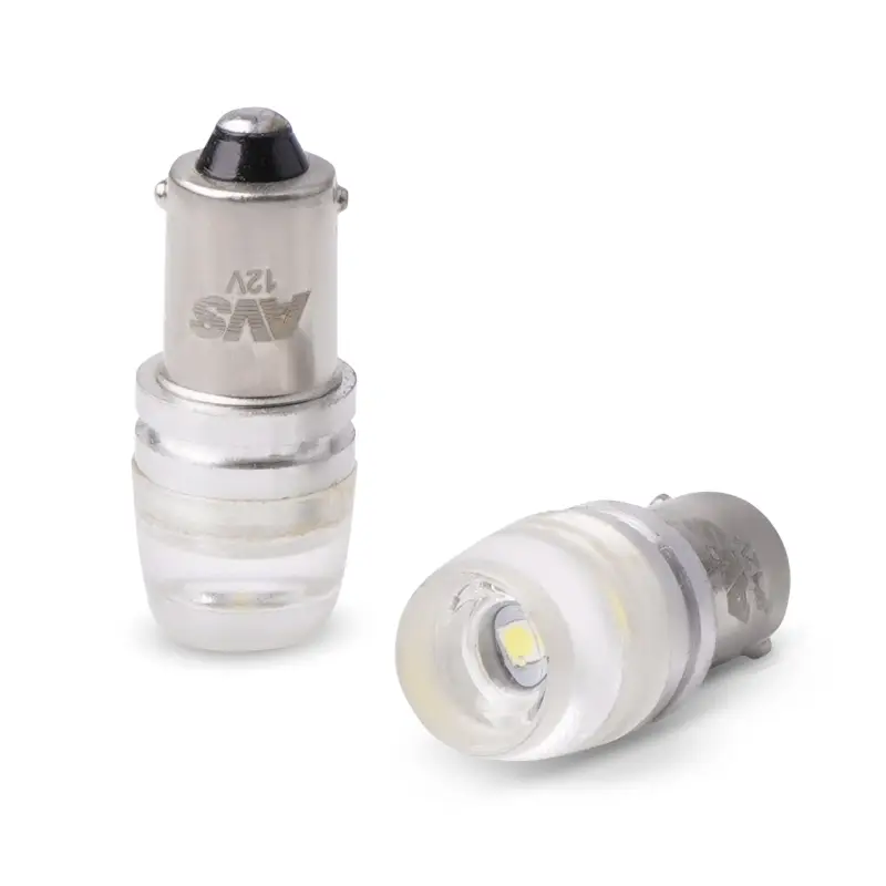 B016 Т8/белый/ (BA9S) 1,5W LENS CONE, блистер 2 шт