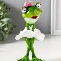 Фигурка полистоун лак &laquo;Лягушка Монро&raquo;, 16.5&times;8.2&times;9.5 см