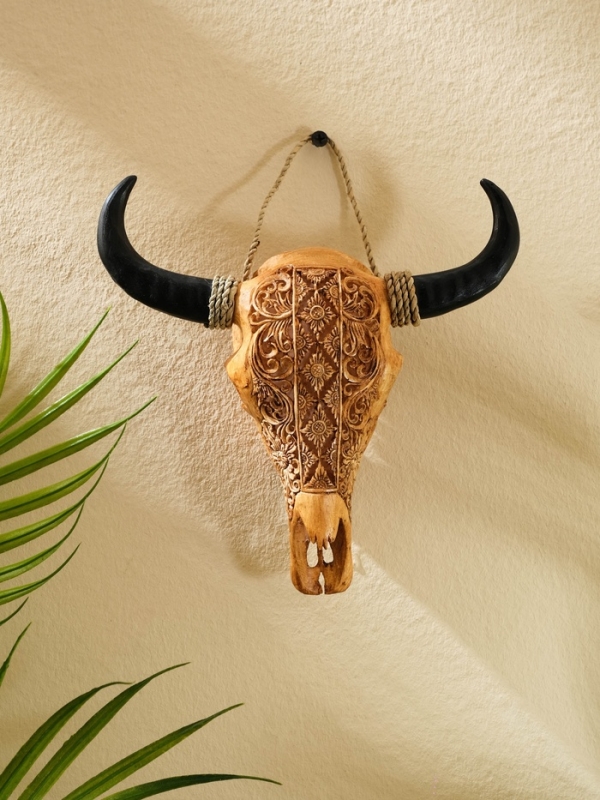 Сувенир интерьерный Сувенир интерьерный "Череп буйвола" полирезин, 15х16х7 см