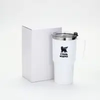 Термокружка "Стань бодрее", 500мл, белая Термокружка "Стань бодрее", 500мл, белая