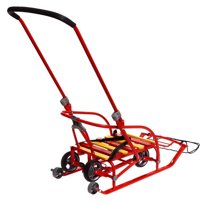 Санки складные Nikki 3, цвет красный Санки складные Nikki 3, цвет красный