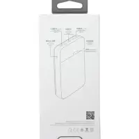 Внешний аккумулятор PERO PB01, 5000 мАч, 2 USB, 2.1 А, индикатор, чёрный