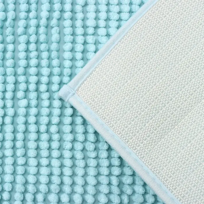 Коврик для дома Доляна &laquo;Букли&raquo;, 50&times;80 см, голубой