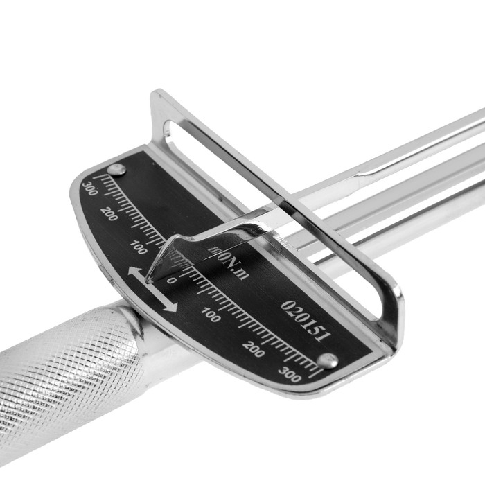 Динамометрический ключ стрелочный ТУНДРА, под квадрат 1/2 Динамометрический ключ стрелочный ТУНДРА, под квадрат 1/2", до 300 Н*м