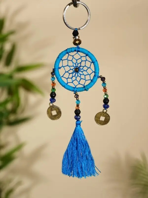 Брелок &laquo;Ловец снов&raquo;, 4&times;15 см, синий