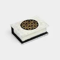 Шкатулка "Цветы" 15х10х5 см, МДФ