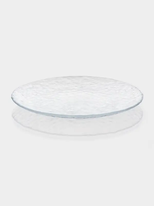 Тарелка Paşabah&ccedil;e Haze, d=19 см, стекло, прозрачная