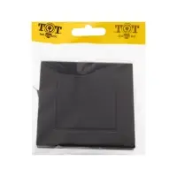 Выключатель TOT Glossy Glass, 10 А, 1 клавиша, с подсветкой, скрытый монтаж, стеклянная рамка, чёрный