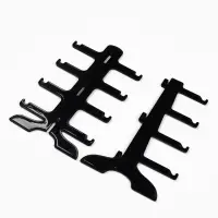 Подставка под очки, 4 места, 16&times;14.5&times;25.5 см, чёрная