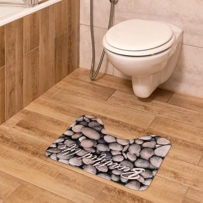 Коврик для ванной Этель Beautiful life, 50&times;40 см, велюр