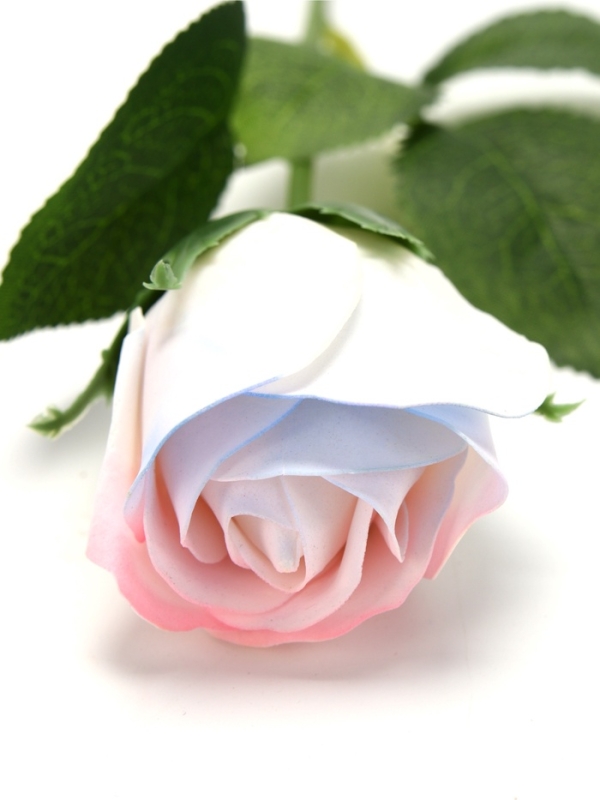 Дымная мыльная белая роза