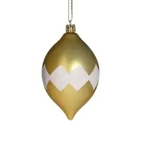 Ёлочные игрушки &laquo;Льдинки&raquo;, новогодние, набор 19 шт., бело-золотой