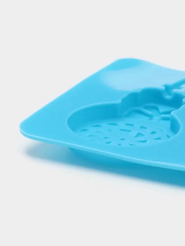 Форма для леденцов Доляна &laquo;Улыбка&raquo;, силикон, 25&times;9.5 см, 5 ячеек, с палочками, МИКС