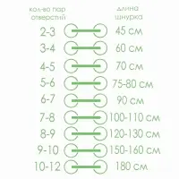 Шнурки для обуви, плоские, 8 мм, 130 см, фасовка 25 шт, цвет чёрный
