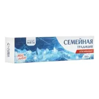 Зубная паста &laquo;Семейная традиция&raquo;, отбеливающая, мята, 100 г