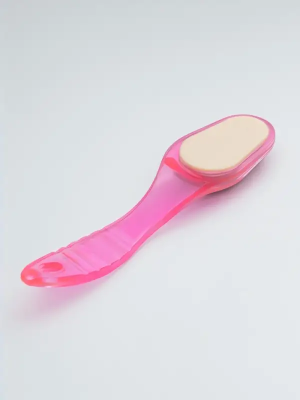 Пилка для пяток, камень/пемза, двусторонняя, 20 см, МИКС