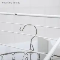 Сушилка для белья Доляна, 10 прищепок, 45&times;1&times;19 см