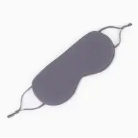 Маска для сна нейлон 22*10*1см с регул резинкой на уши серый накл ОТ