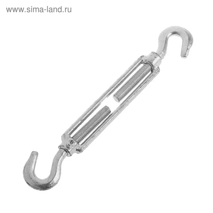 Талреп крюк-крюк ТУНДРА krep, DIN 1480, М8, оцинкованный Талреп крюк-крюк ТУНДРА krep, DIN 1480, М8, оцинкованный