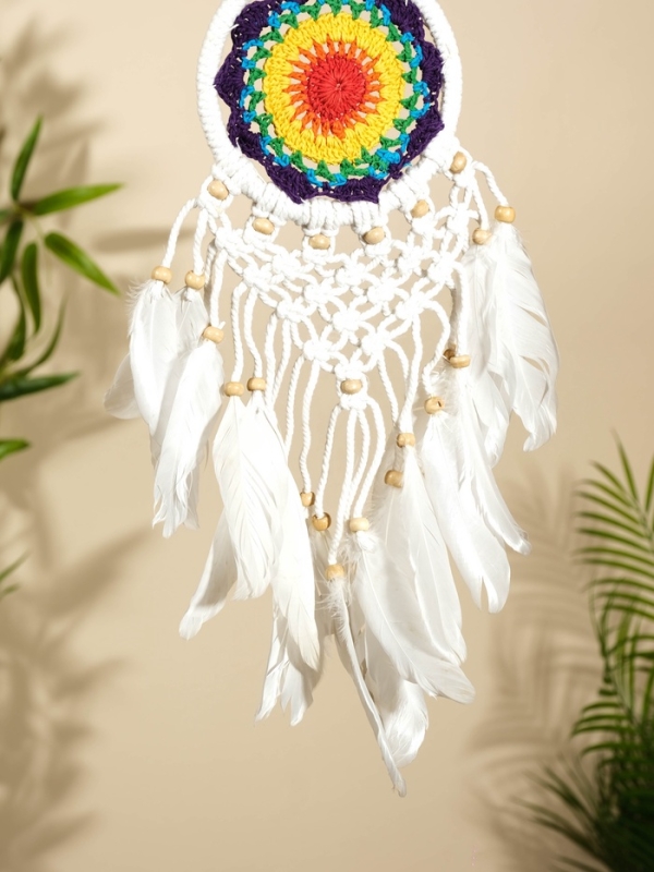 Ловец снов Ловец снов "Разноцветный цветок" 12х50 см.