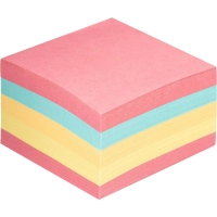 Блок для записей ATTACHE запасной 9х9х5 разноцветный 80г