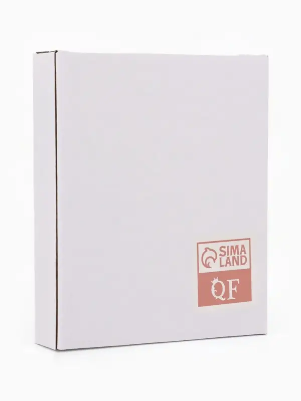 Зеркало декоративное, с увеличением х2, двустороннее, 16.5&times;24.5 см, (11&times;15.5 см), белое