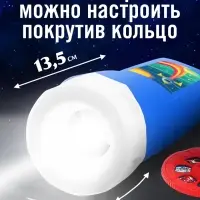 Проектор-фонарик ZABIAKA &laquo;Полёт в космос&raquo;, 6 слайдов, 48 картинок, синий
