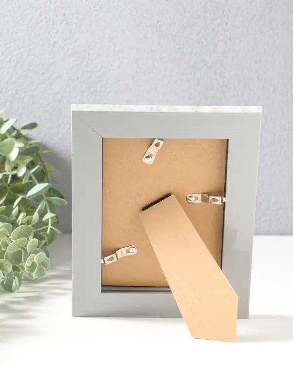 Фоторамка пластик 10х15 см "Марокканская мозаика" оттенки голубого 19,8х15х2 см