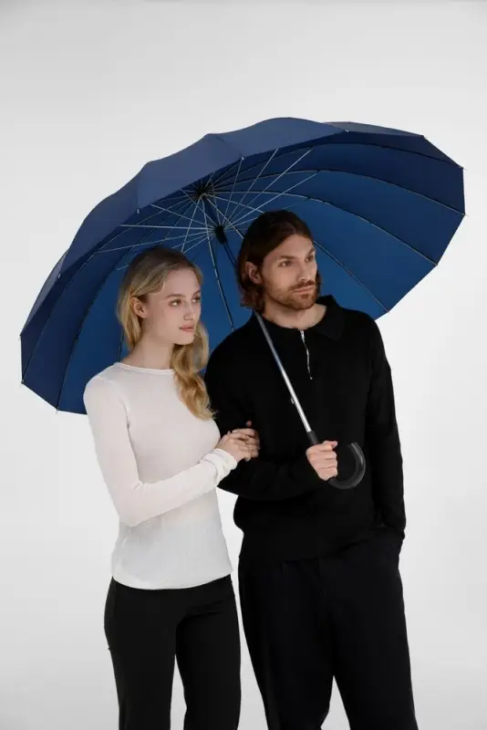 Зонт-трость Hit Golf, черный