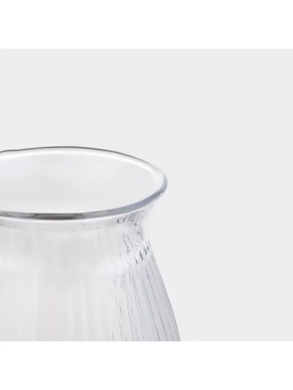 Стакан Veliu, 8&times;8&times;14 см, стекло, прозрачный